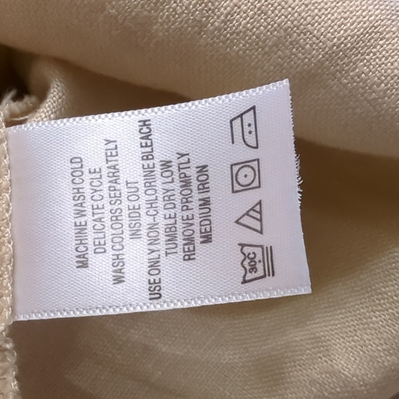 J.G. Hook 100% Linen Dress, Sz 10P - Picture 8 of 12